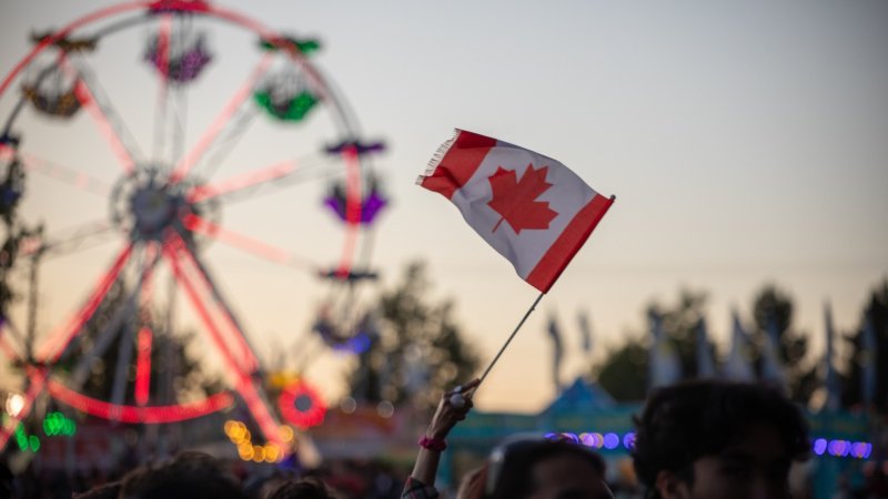 canada day 2024 at bill reid millenium ampitheatre