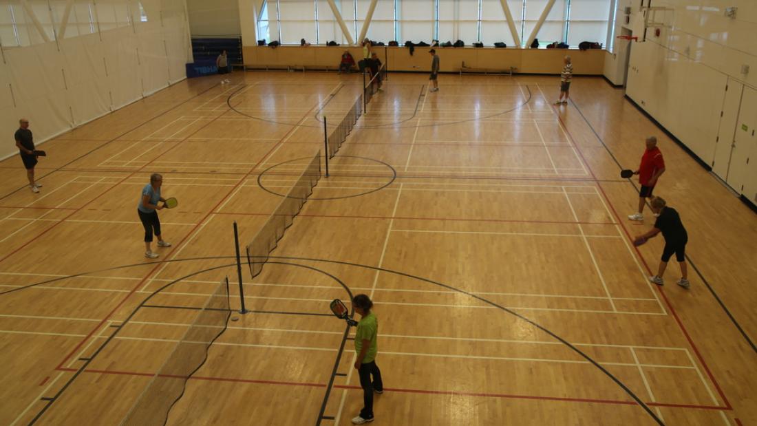 Basketball Court in Cloverdale Recreation Centre