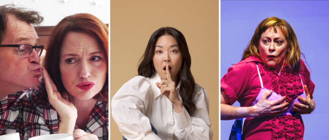 Images of the performers who are part of the comedy series