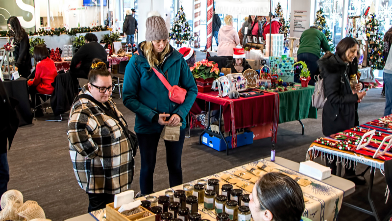 market at the museum