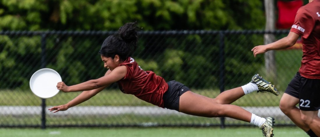 Yes, Ultimate is a sport and it's flying high in Canada