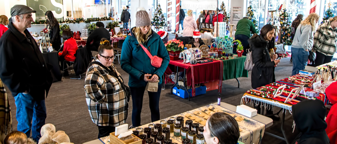 market at the museum