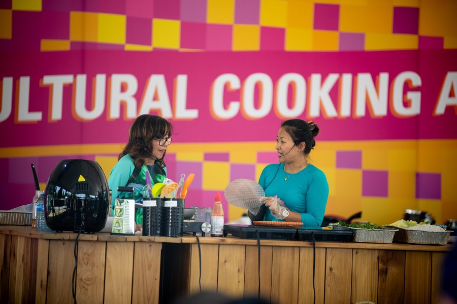 Cultural Cooking Arena at Fusion Festival