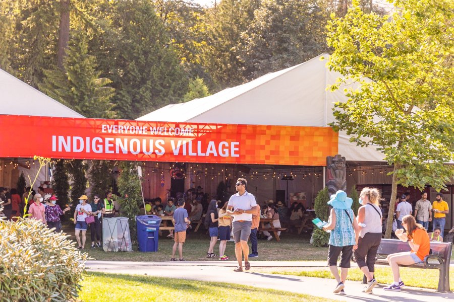 Indigenous Village at Fusion Festival