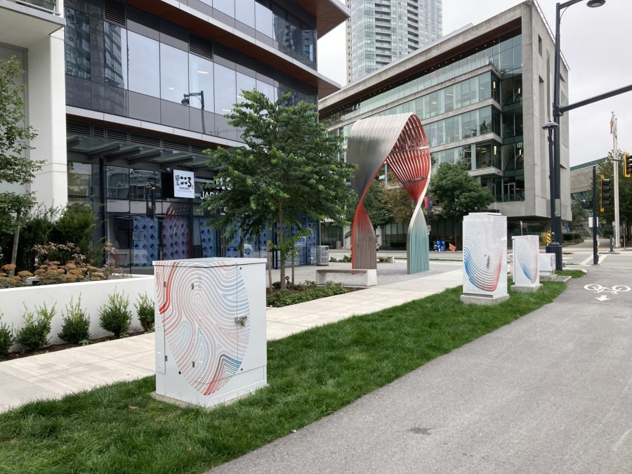 Fingerprints of belonging at University Dr & 104 Ave